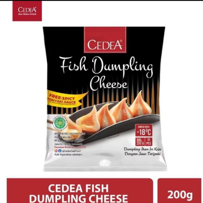 

Fish dumpling cheese cedea 200gr