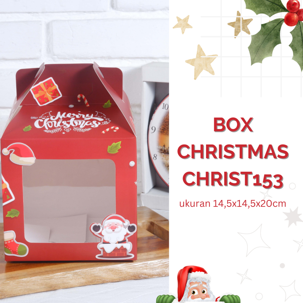 

Box Christmas Christ 153/ Dus Natal 2 Toples Bulat 450-500gr 2pc