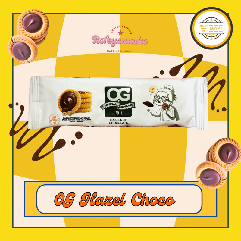 

[ORIGINAL GRANDMAS] OG TARTE HAZELNUT CHOCO