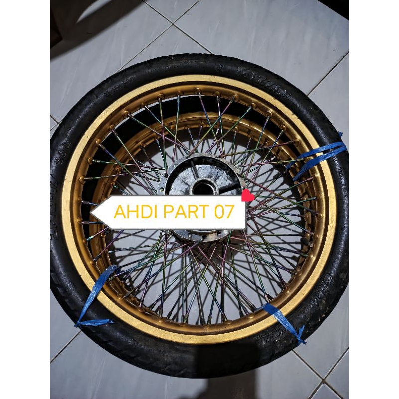 VELG JARI JARI VIXION NEW SATU SET-MERK V-ROSSI+BAN-SECOND MULUS NOMINUS