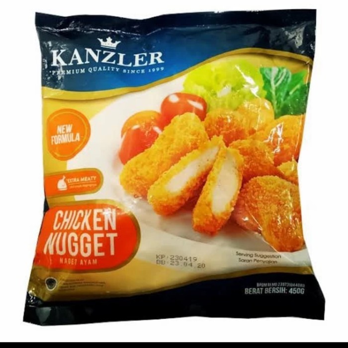

AFGC KANZLER PREMIUM CHICKEN NUGGET 450gr
