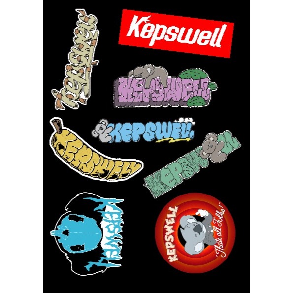 

Kepswell - STICKER PACK KEPSWELL