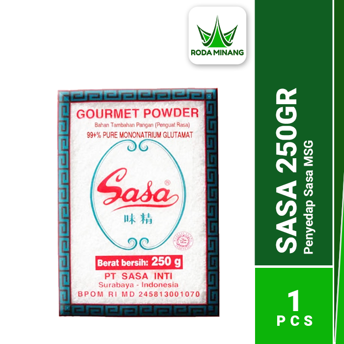 

Sasa Micin 250 Gram Penyedap Rasa MSG Gourmet Powder