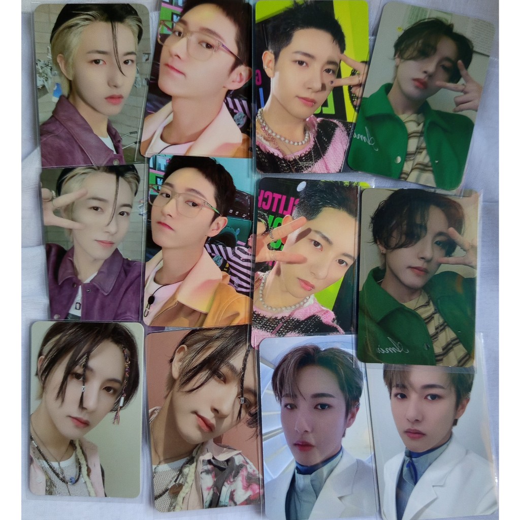 PC OFFICIAL RENJUN HOT SAUCE GLITCH MODE UNIVERSE BENE ALBUM TC KEYRING BINDER