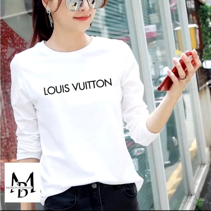 kaos lengan panjang wanita terlaris kaos branded terbaru