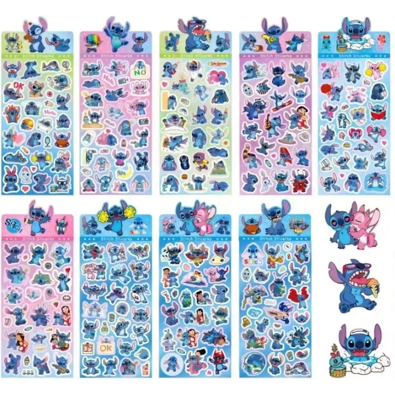 

STIKER GLITER KARAKTER STITCH