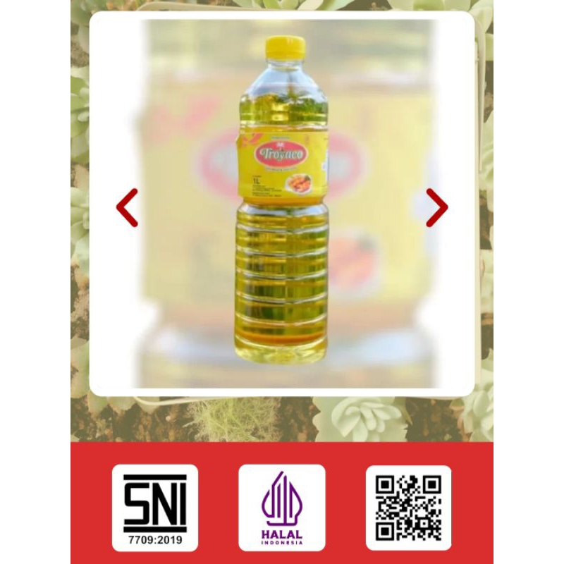 

minyak goreng Troyaco botol 1 liter kualitas tinggi