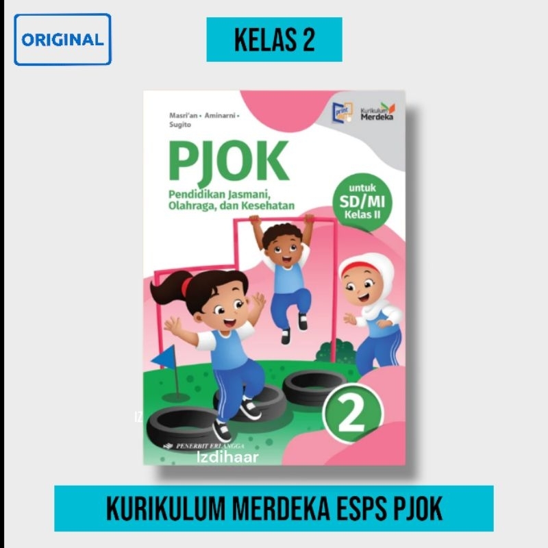 Buku ESPS Kurikulum Merdeka PJOK Kelas 2 - Erlangga