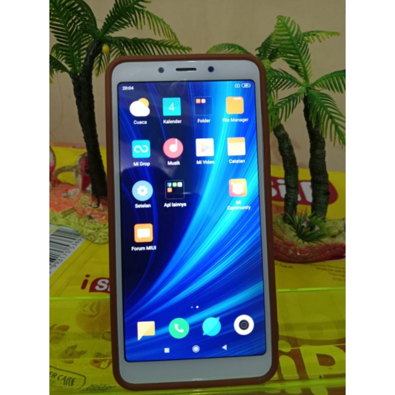 Xiaomi 6a handpone second siap pakai