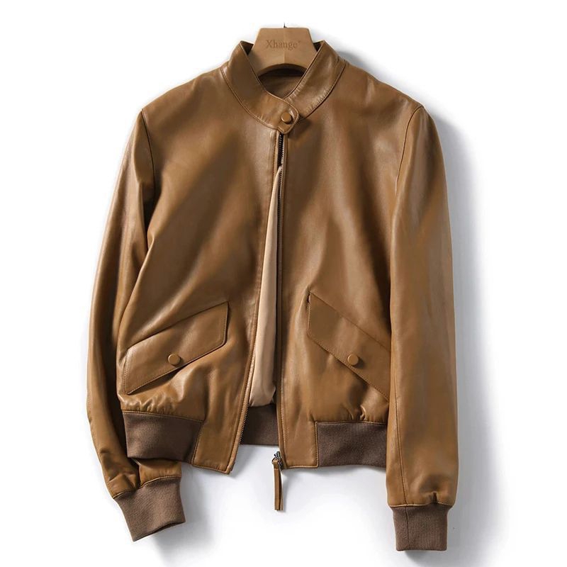 Jaket Kulit Wanita-Jaket Kulit Asli 100%-Jaket Kulit ori-Jaket Kulit Modis-Jaket Bomber Kulit Asli