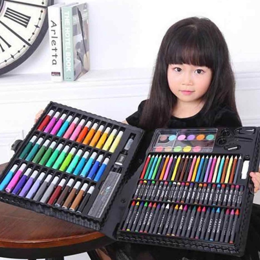 

Serba Istimewa Pensil warna 15 pcs 15 piece art set Crayon Set 15 Pcs Art Set YS Shop