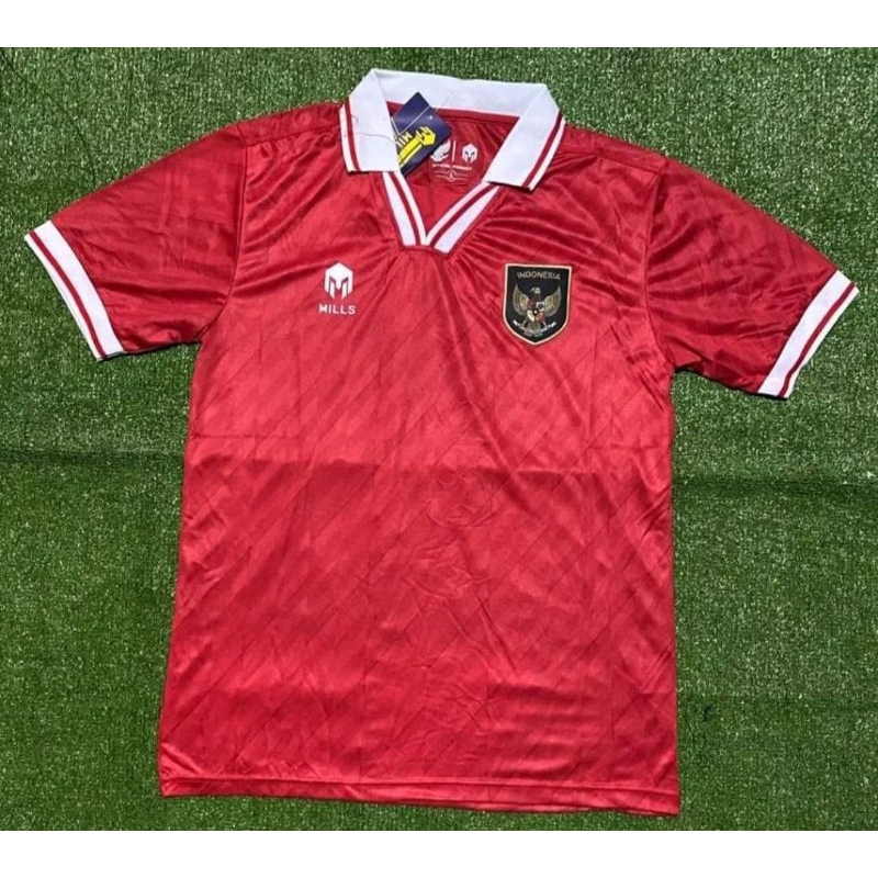 Jersey Timnas Indonesia Home Mills 2022/2023 Go
