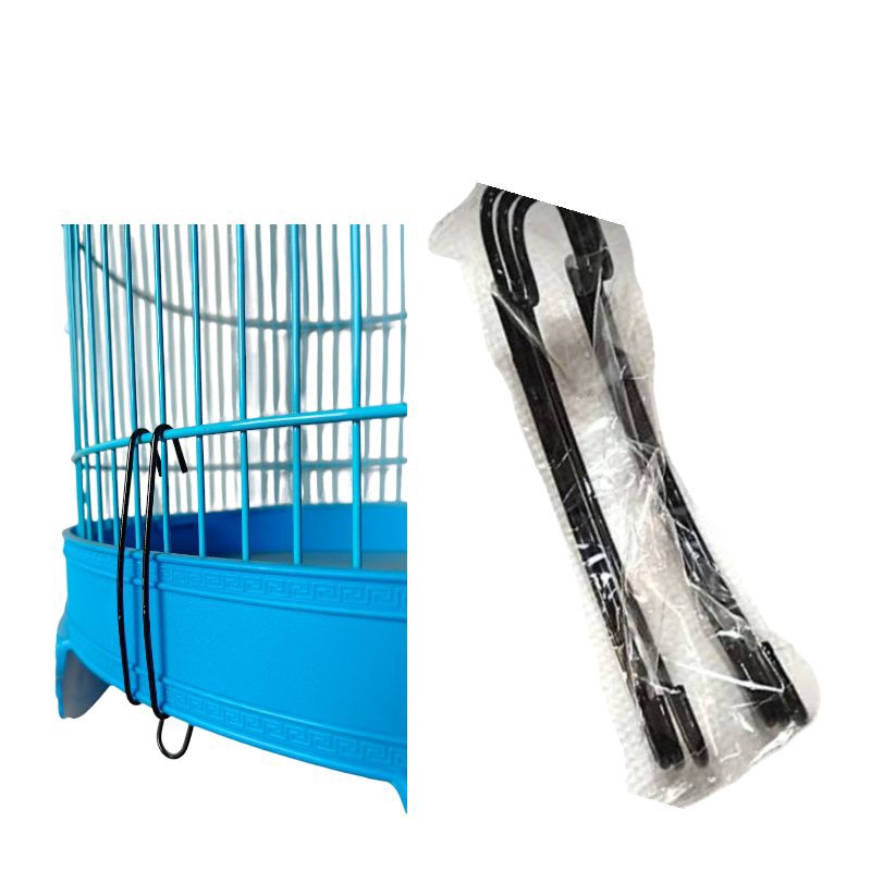 klem tebok kawat untuk pengait tebok sangkar love bird 1 set isi 3 pcs