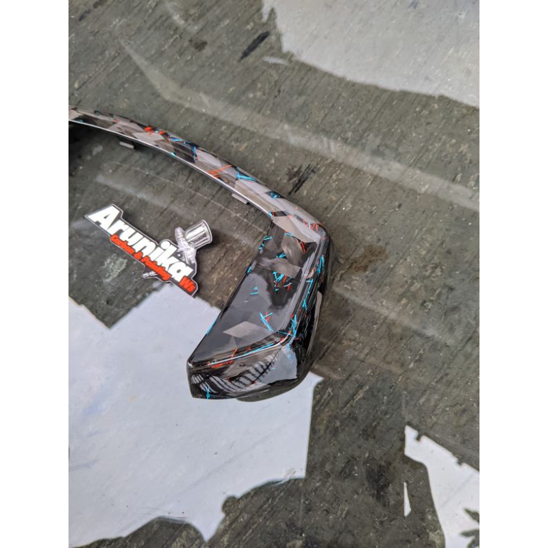 lis speedometer nmax new carbon forged / lis speedometer