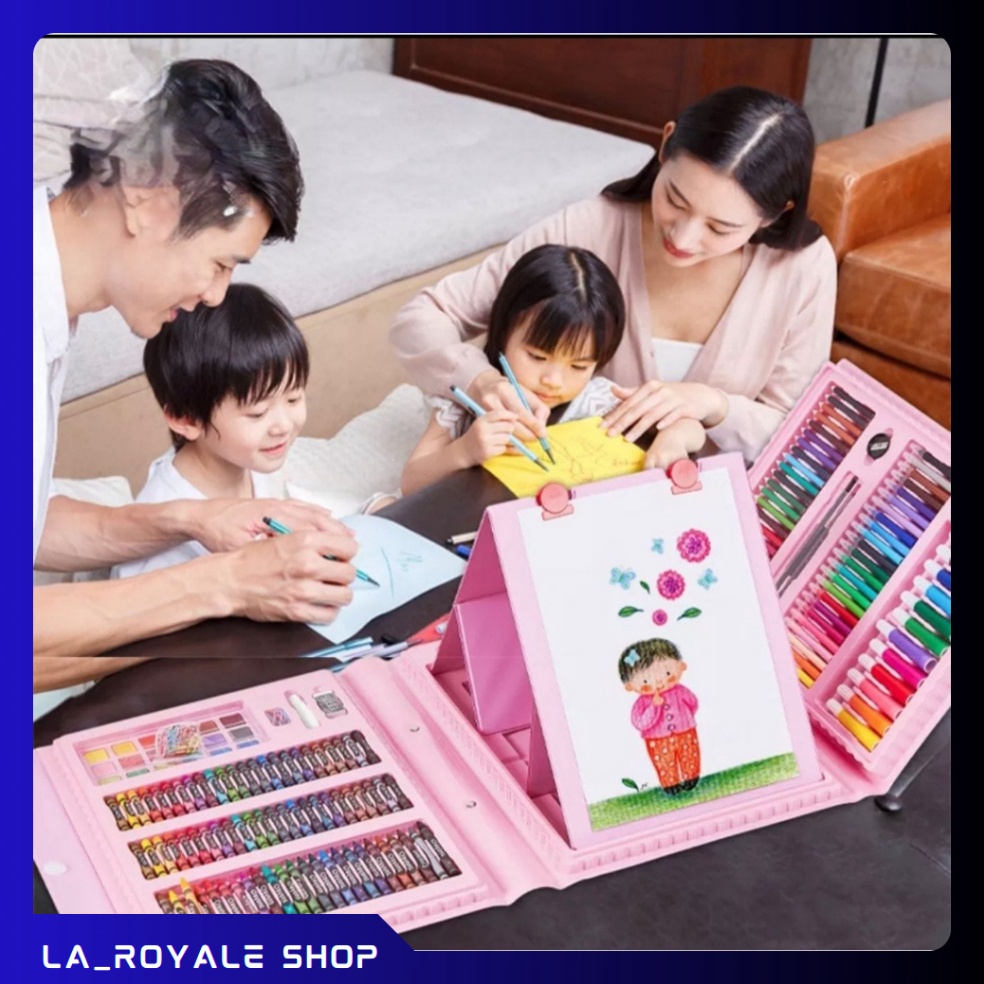 

Buruan Bayar Crayon Art Set 1528PCS Crayon Pensil Warna Lengkap 1528PCS Alat Menggambar Melukis