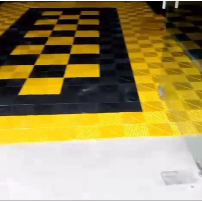 Modular Floor Lantai Workshop Detailing