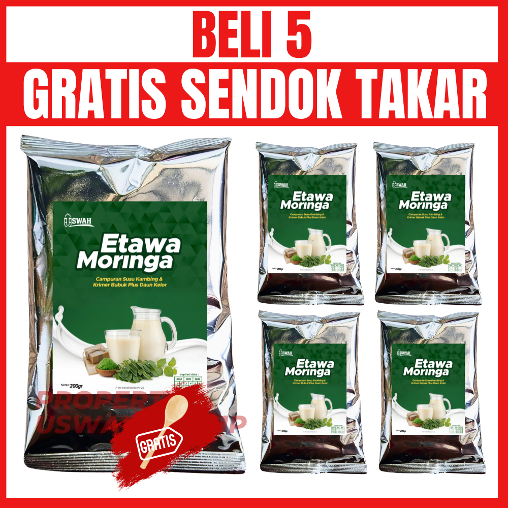 

Susu Kambing Etawa Bubuk 1KG MORINGA Ruqyah Plus Kelor