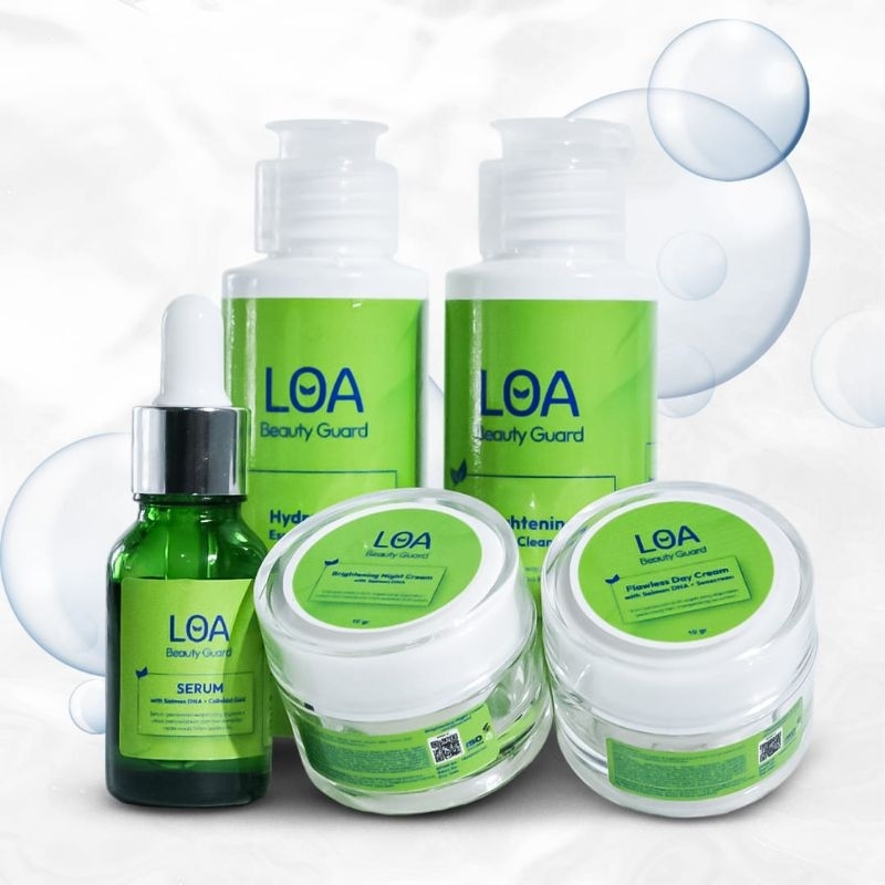 Loa Paket Skincare Brightening Loa