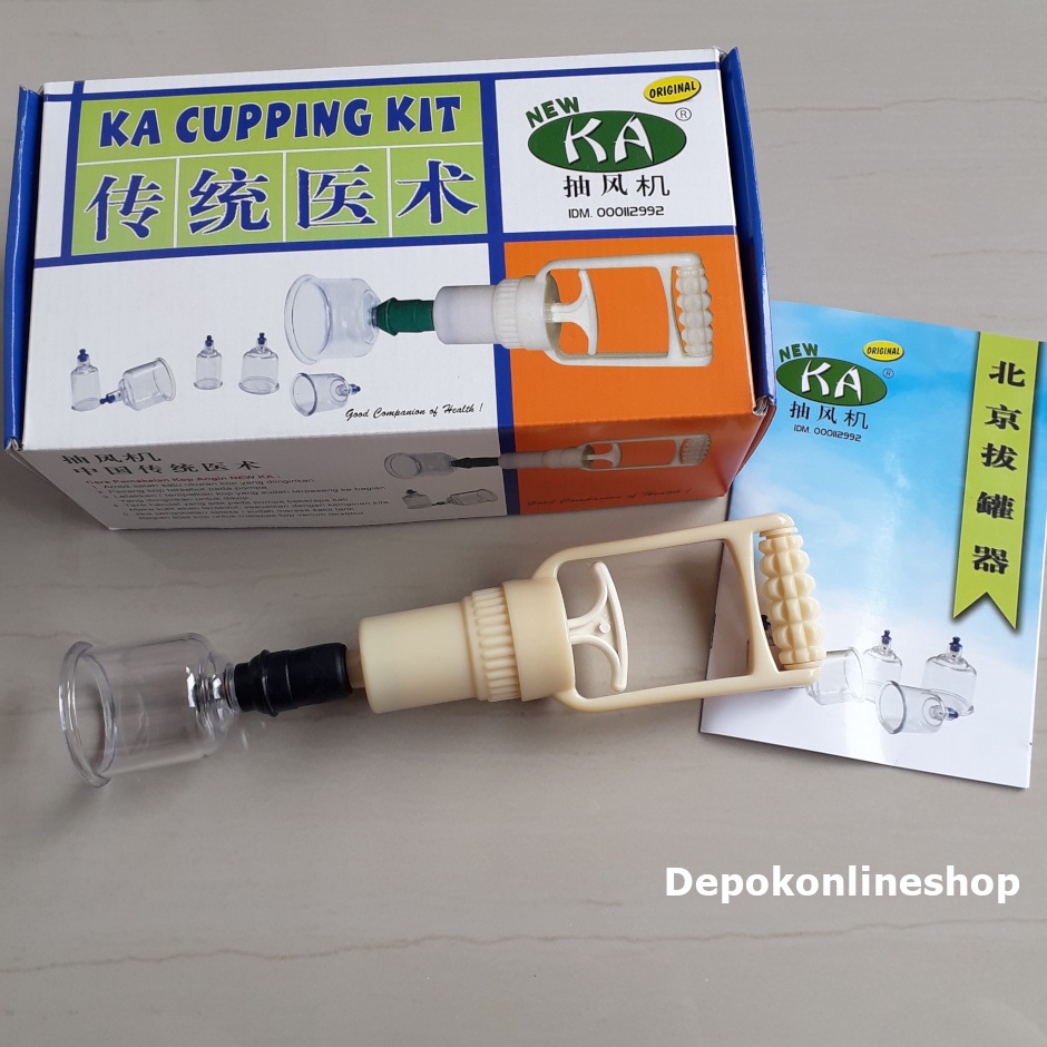 Grosir Surprise Set Alat Bekam Isi 6 Tabung Cop Kop Angin New KA Alat Terapi Kesehatan Tradisional