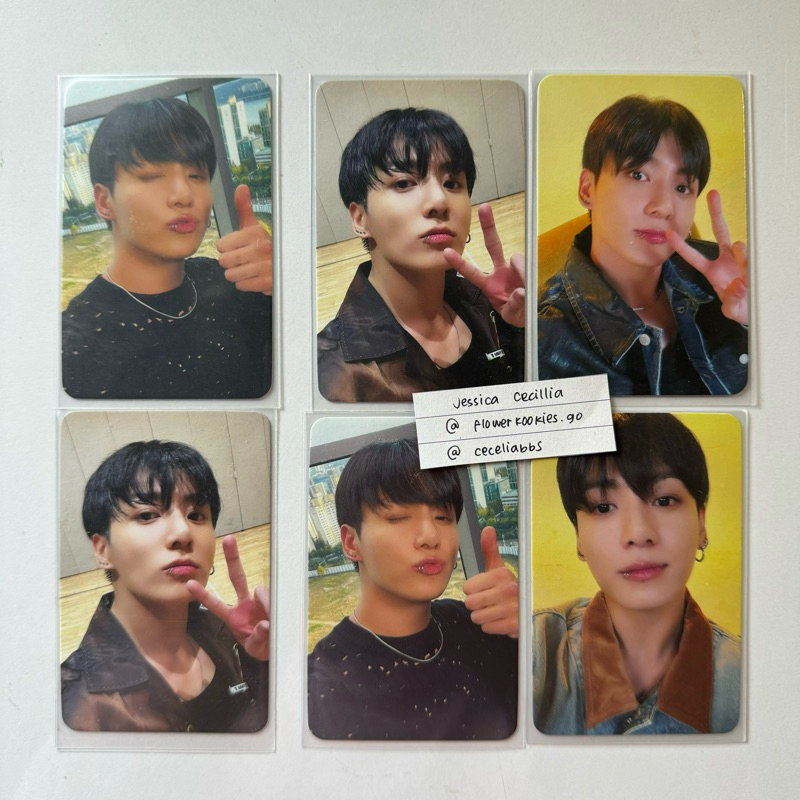 BTS JUNGKOOK GOLDEN YETIMALL CHINA PHOTOCARD LUCKYDRAW LD