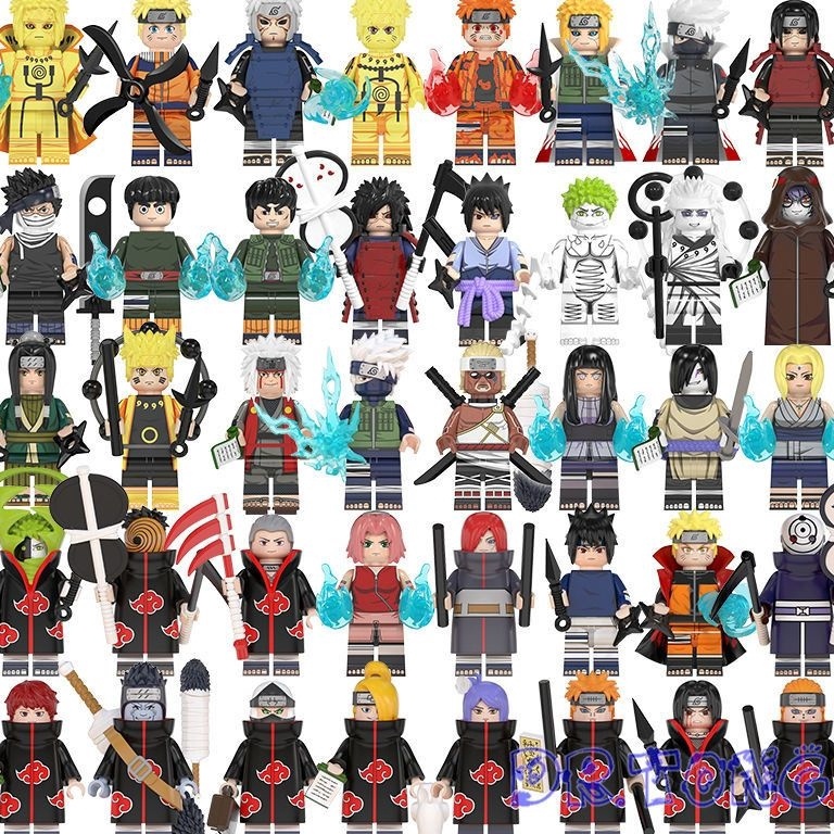 Super Irit Mainan action figure naruto Akatsuki Sasuke Kakashi Itachi Minato Madara Jiraiya Action f