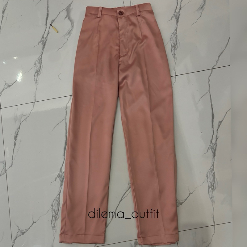 celana satin | baggypant satin | celana baggy pants satin |Kulot satin by request