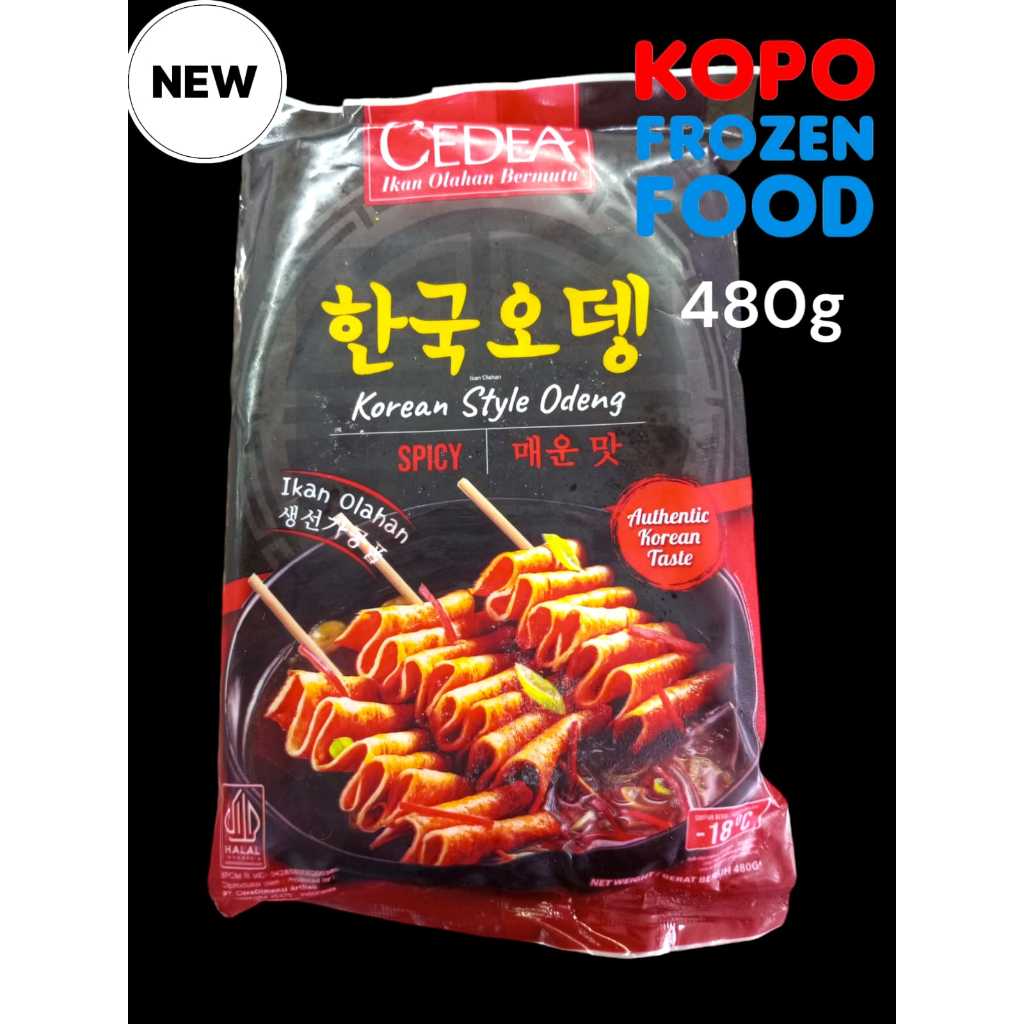 

Cedea Korean Odeng Spicy (Pedas) 480g