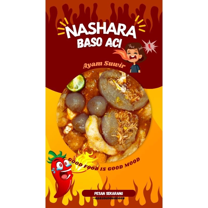 

1 PCS BASO ACI/Baso aci ayam suwir/makanan viral