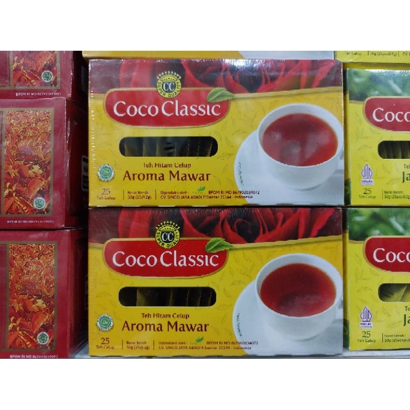 

KZ - teh coco classic teh hitam aroma mawah isi 25'S