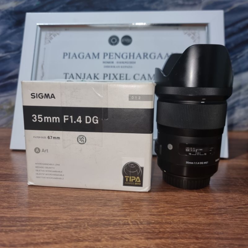 Sigma 35mm F1:4 For Nikon Fullsetbox