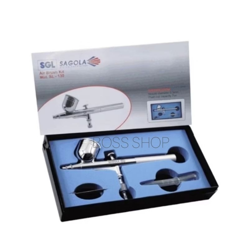Air Brush Kit SAGOLA SL-130/Alat Semprot Cat Air Brush Sagola