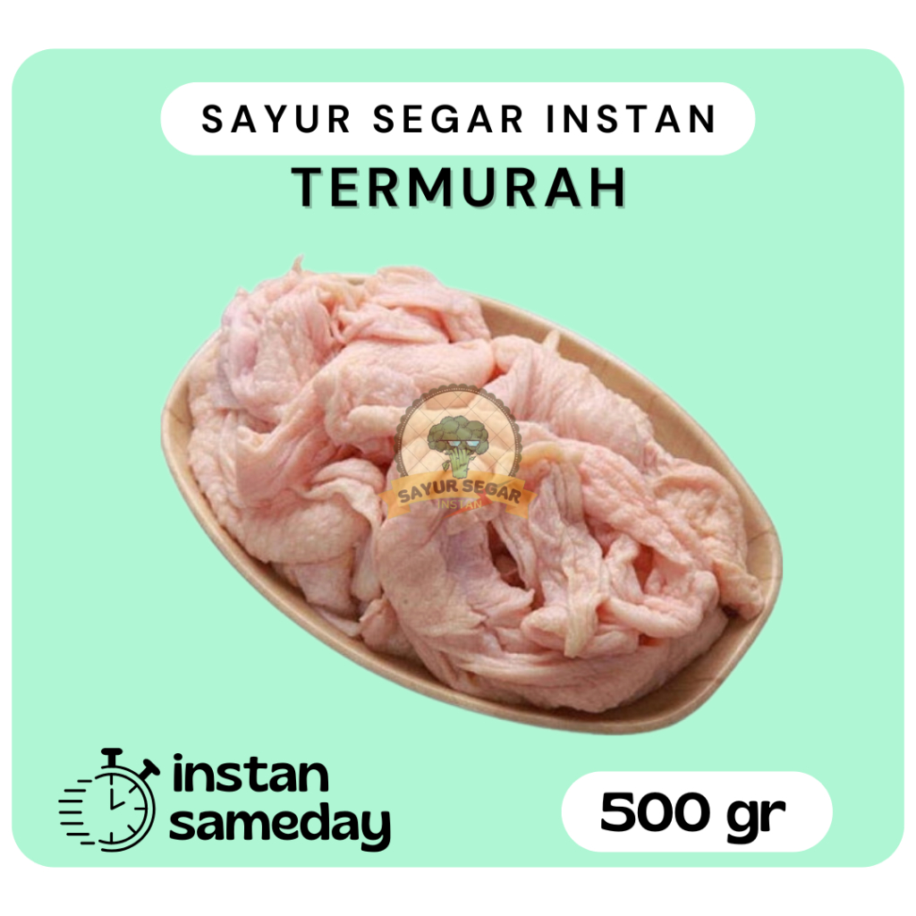 

Kulit Ayam Segar 500 gram