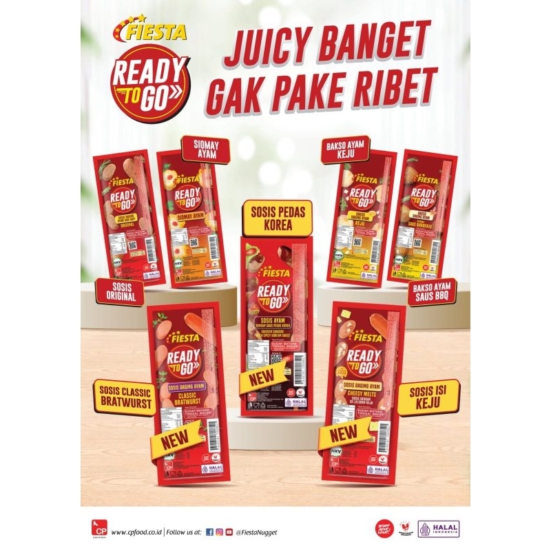 

FIESTA Ready To Go 65 Gr ( khusus area KEDIRI Jawa Timur )