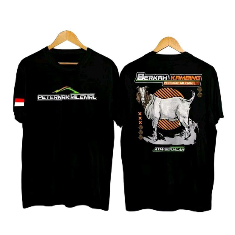 KAOS PETERNAK MILENIAL BERKAH KAMBING ATM BERJALAN