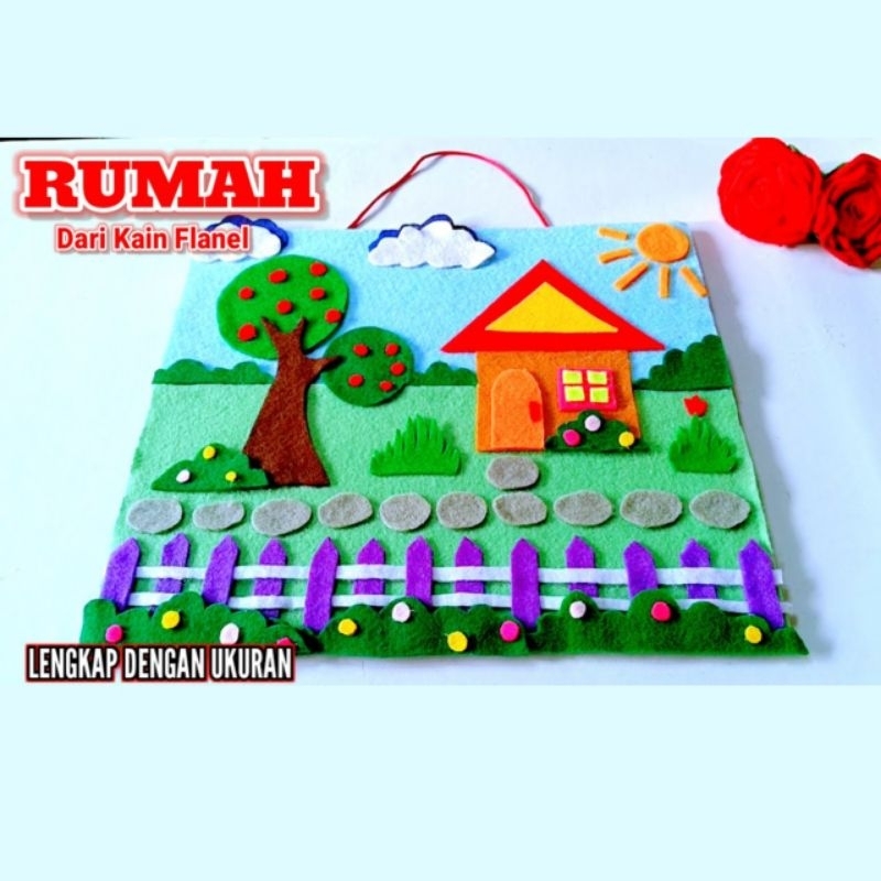 Hiasan Kelas/Lukisan Kain Flanel/Aksesoris/Dekorasi/Hiasan Dingding/Hiasan Pintu/Hiasan kain flanel/