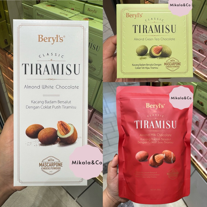 

Beryl’s Classic Tiramisu Chocolate Malaysia 65gr / 180gr / 300gr