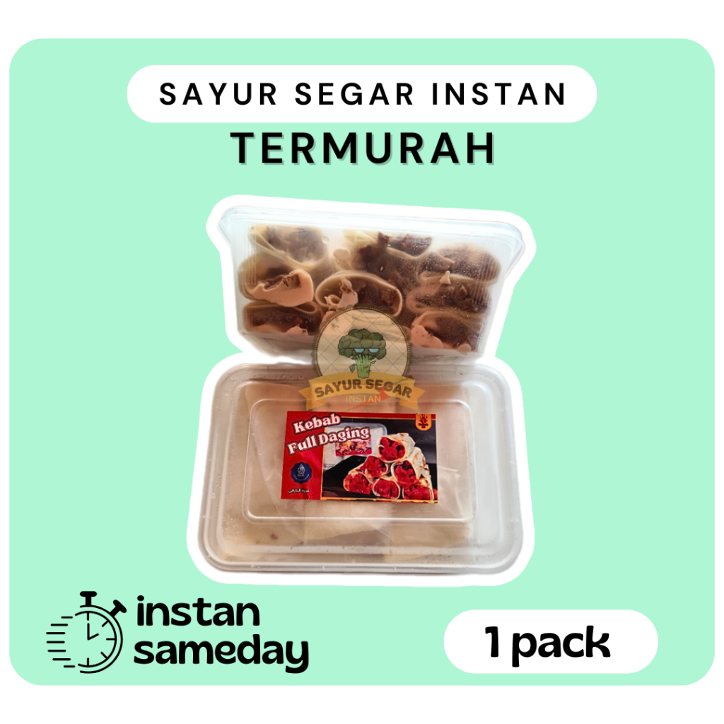 

Kebab Ekstra Daging / Kebab Mini Frozen