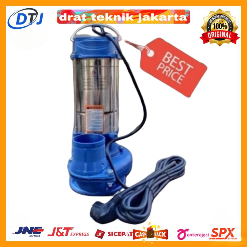 Mesin Pompa Air Pompa Celup Air Kotor 2.5" Submersible Pump 2.5inch