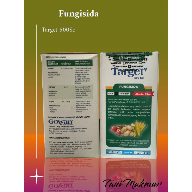 FUNGISIDA TARGET TREATMEN JAGUNG 50ML