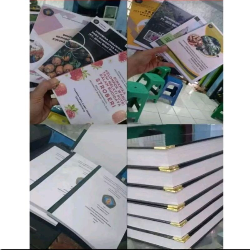 

Jilid Sofcover tugas laporan makalah skripsi tesis disertasi
