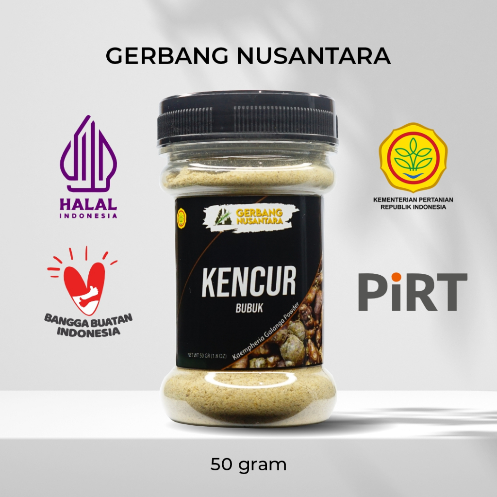 

Gerbang Rempah Nusantara Bumbu Kencur Bubuk Keampferia Galanga Powder