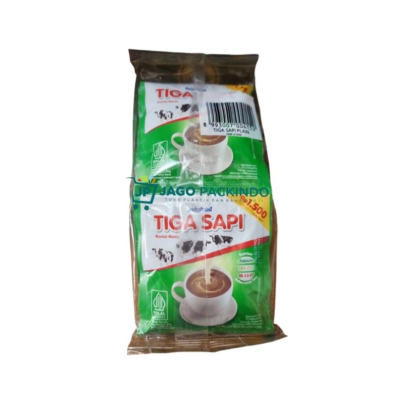 

SUSU KENTAL MANIS TIGA SAPI SACHET ISI 6PCS