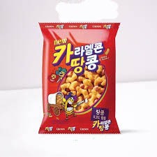 

Crown Caramel Corn & Peanut 72g - Snack Jagung Caramel Made In Korea