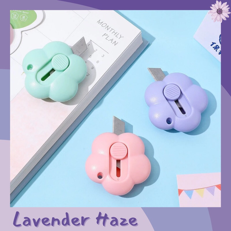 

LH♡ Cutter Mini Unik Bentuk Bunga Aesthetic / Mini Cutter Flower / Pemotong Kertas Mini Lucu