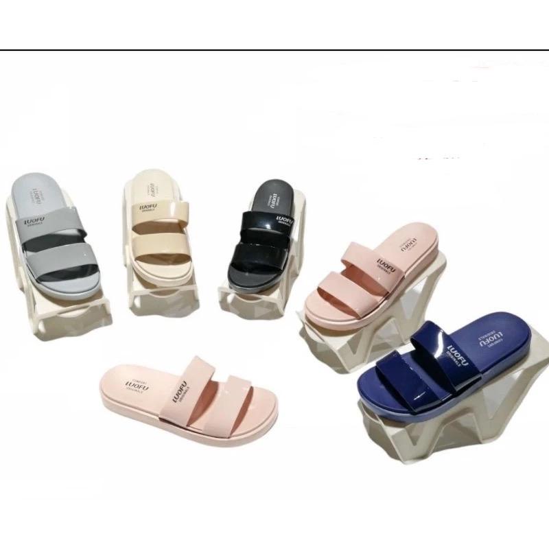 LUOFU E-7199 SANDAL SELOP WANITA RINGAN | SANDAL WANITA SLIPPER