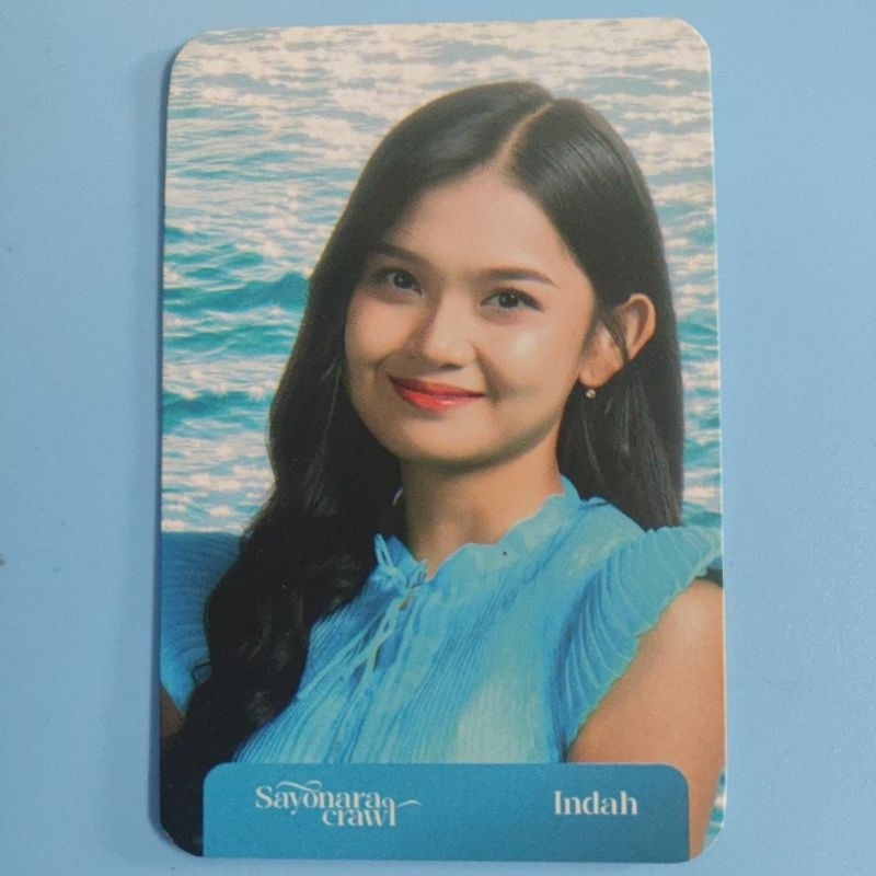 pc photocard sayonara crawl indah jkt48