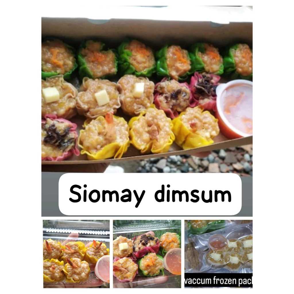 

SIOMAY DIMSUM Ayam Kukus Goreng Enak Halal Siomai Frozen Food Camilan Bekal Sekolah Kantor