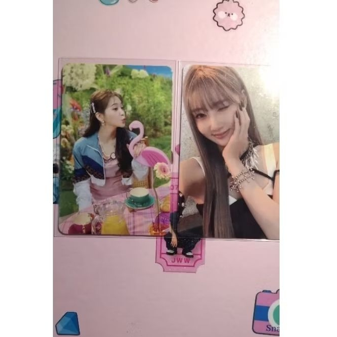 Photocard Red Velvet Yeri Queendom - BabyMonster Rami Weverse Countdown Photobook Official