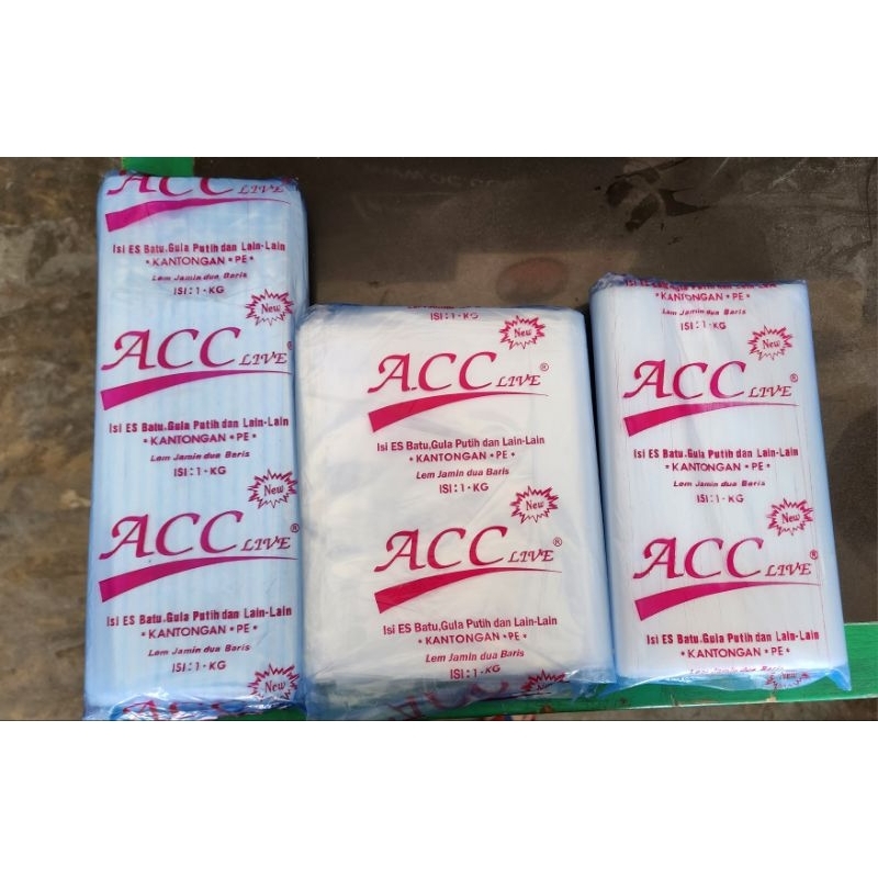 Kantong Plastik PE Merk ACC 1 kg