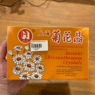 

Teh Bunga Krisan Hecos Instant Chrysanthemum Crystal / Instant Chrysanthemum Crystal 200gr